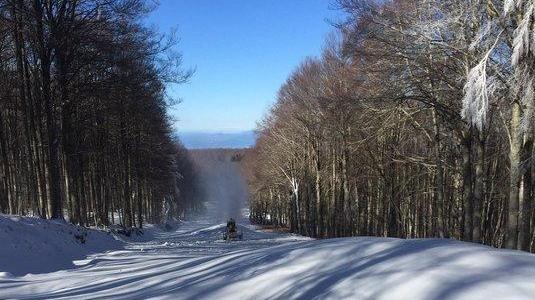 Sull’Amiata si scia nel weekend grazie alla neve artificiale