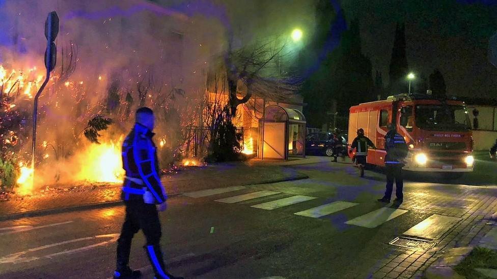 Sassuolo. Danno fuoco a un giardino Vandali scatenati nella notte