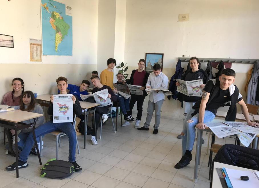 Anche gli studenti hanno detto “Wow!” sfogliando le pagine del nostro giornale 
