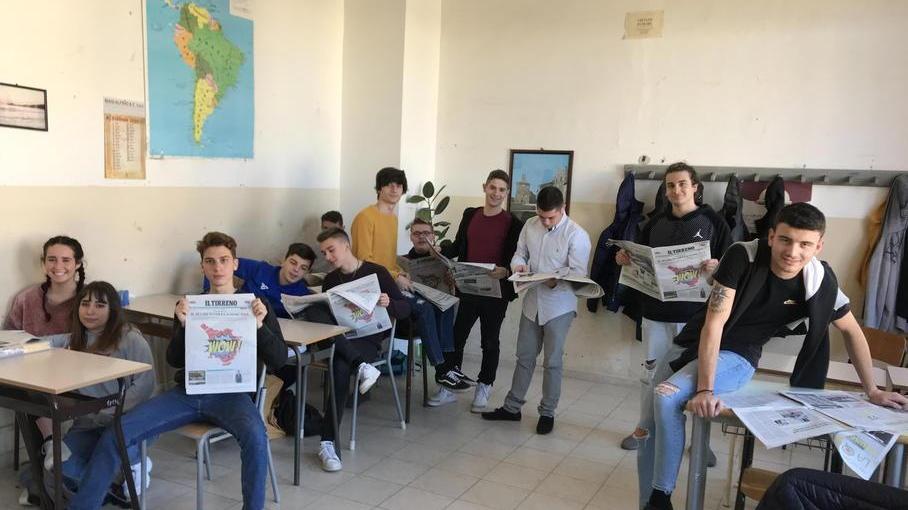 Anche gli studenti hanno detto “Wow!” sfogliando le pagine del nostro giornale