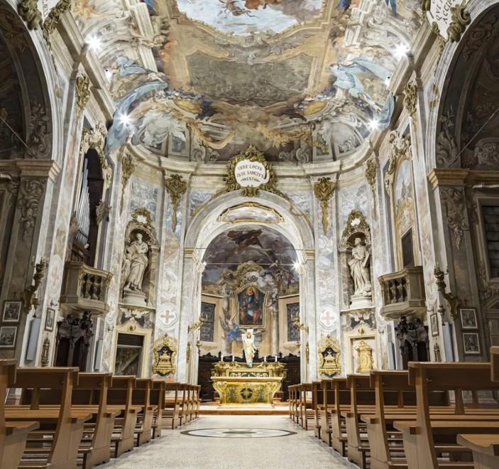 L’arcivescovo a Vigarano Pieve per la riapertura della chiesa 