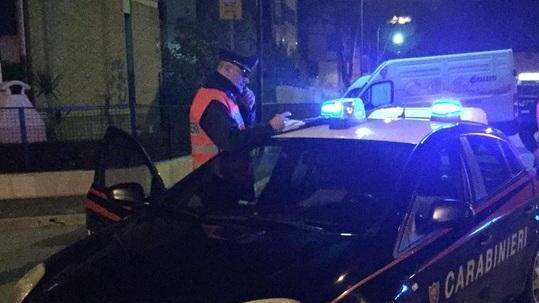 Una pattuglia dei carabinieri