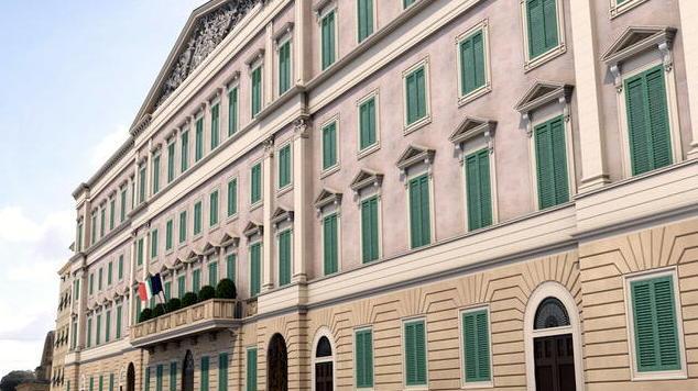 Via le impalcature dal Palazzo De Larderel: «C’è l’ok ai lavori, ecco la nuova facciata»