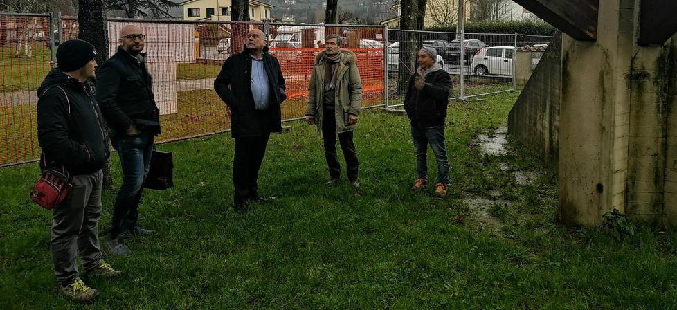 Alla palestra di Sant’Alessio sono iniziati i lavori per risanare la copertura 