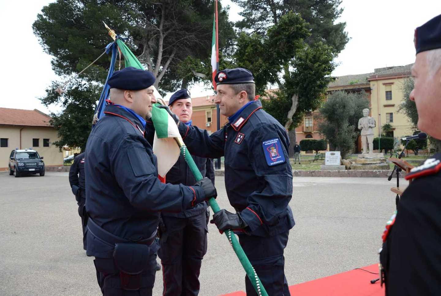 Battaglione Sardegna, cambio al vertice 