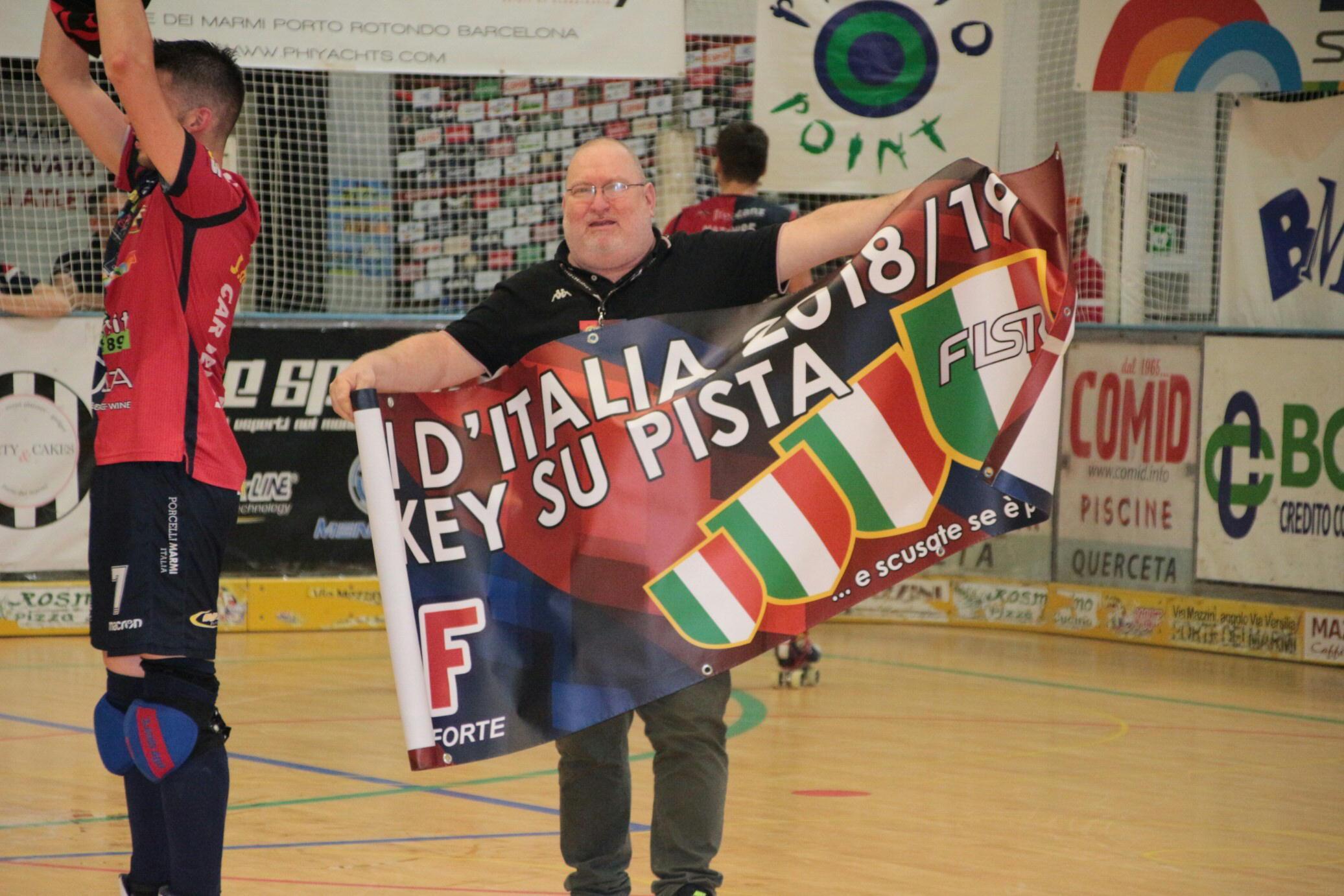 Il presidente dell'Hockey Forte Piero Tosi