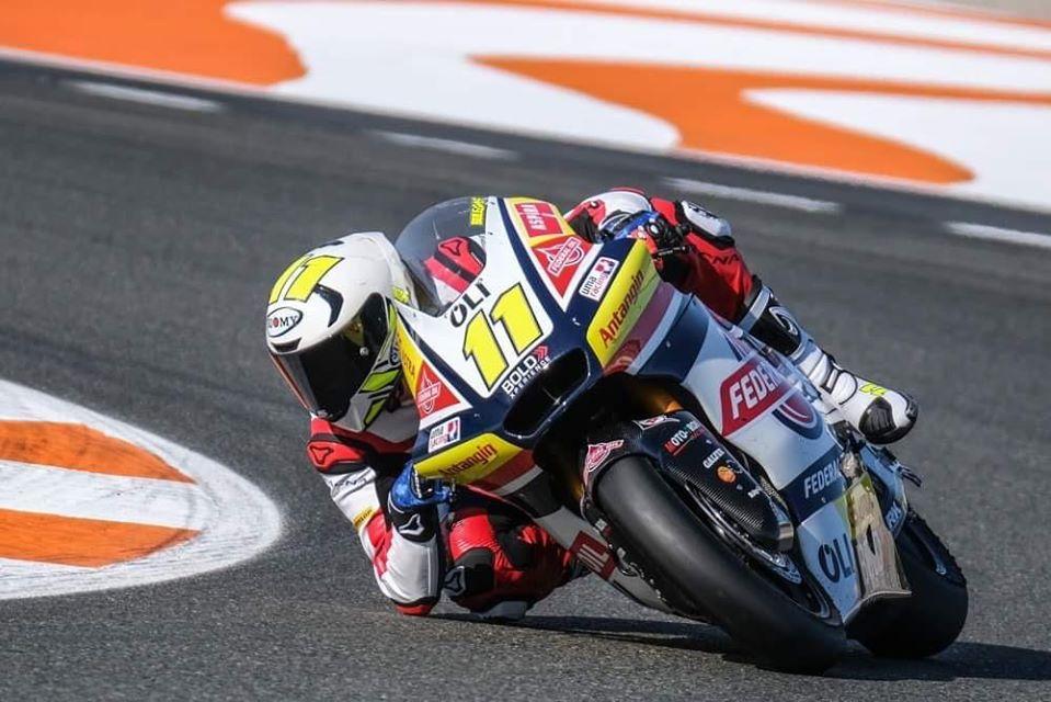 Nicolò Bulega in pista