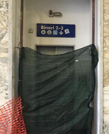 Ascensore inservibile: i disabili non lo sanno 