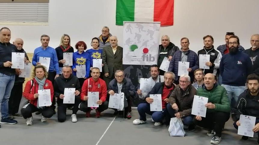 Sette maremmani diplomati al corso istruttori giovanili organizzato dalla Fib