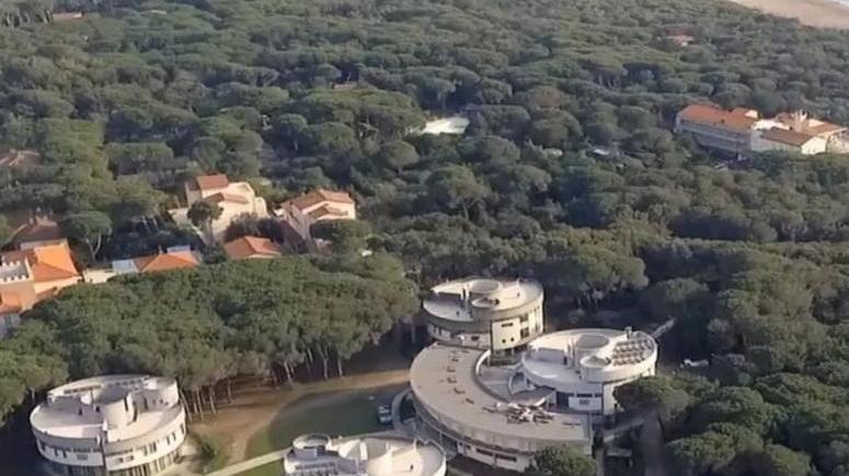 Una veduta della struttura ricettiva