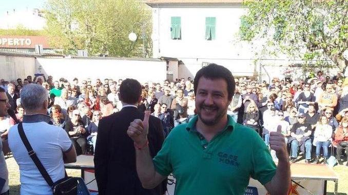 Arrivo di Salvini a rischio per la gara di bici