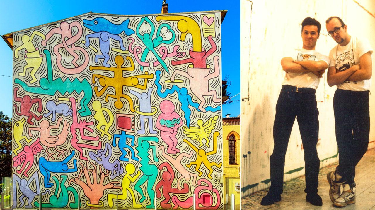 «Io, Keith e Pisa»: parla lo studente del famoso murale "Tuttomondo"