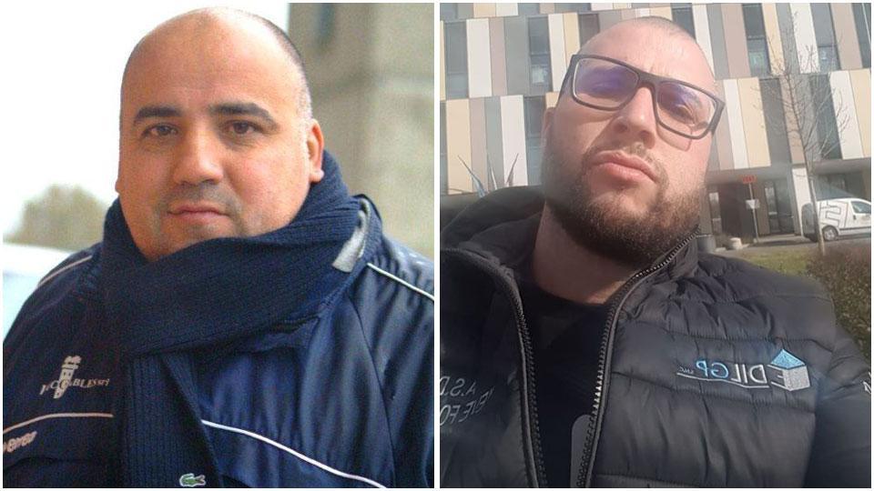 Stefano Fracassi, allenatore del Pieve Fosciana e il selfie di Tommaso Regoli all’uscita dell’ospedale