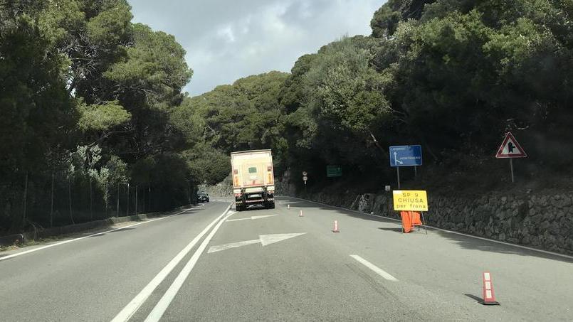 Frane, si rischia la paralisi d’estate sull’Aurelia