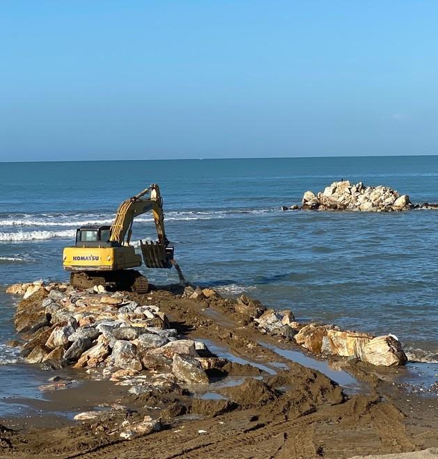 Barriera soffolta Il cantiere è ripartito