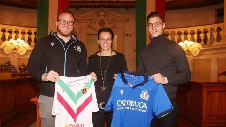 La Nazionale di Rugby ha un cuore granata la Reggiana omaggia il capitano Luca Bigi