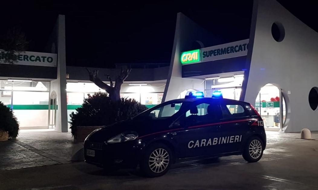 Rapina al supermercato a Villaspeciosa: bottino di 2000 euro