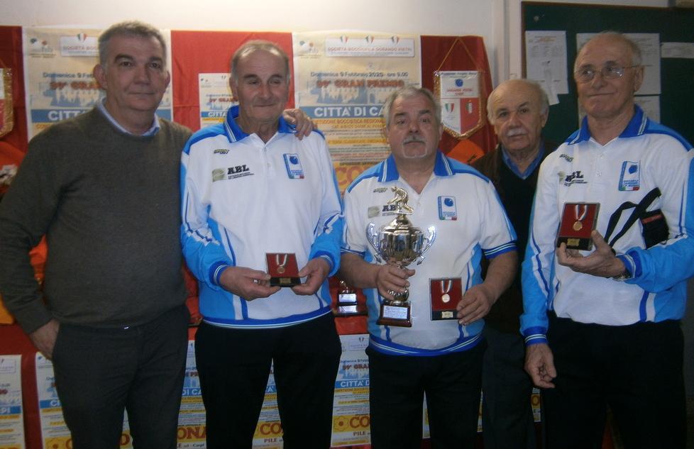 Trofeo Città di Carpi: 194 terne in gara, Cavezzese sul podio 