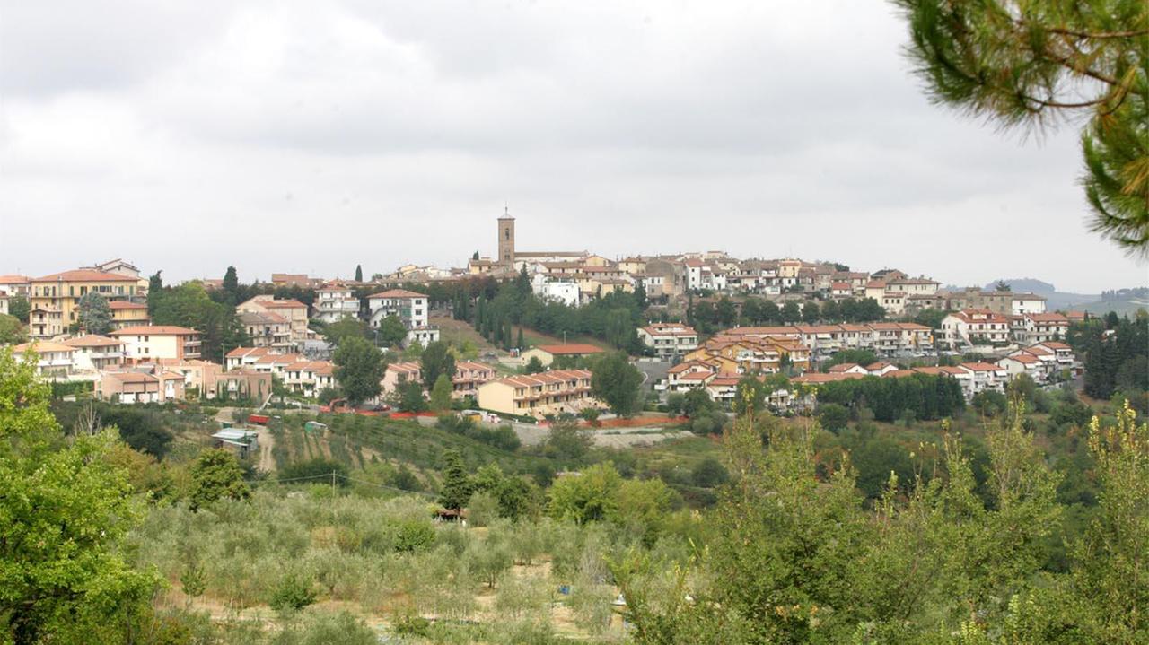 Una veduta di Montespertoli
