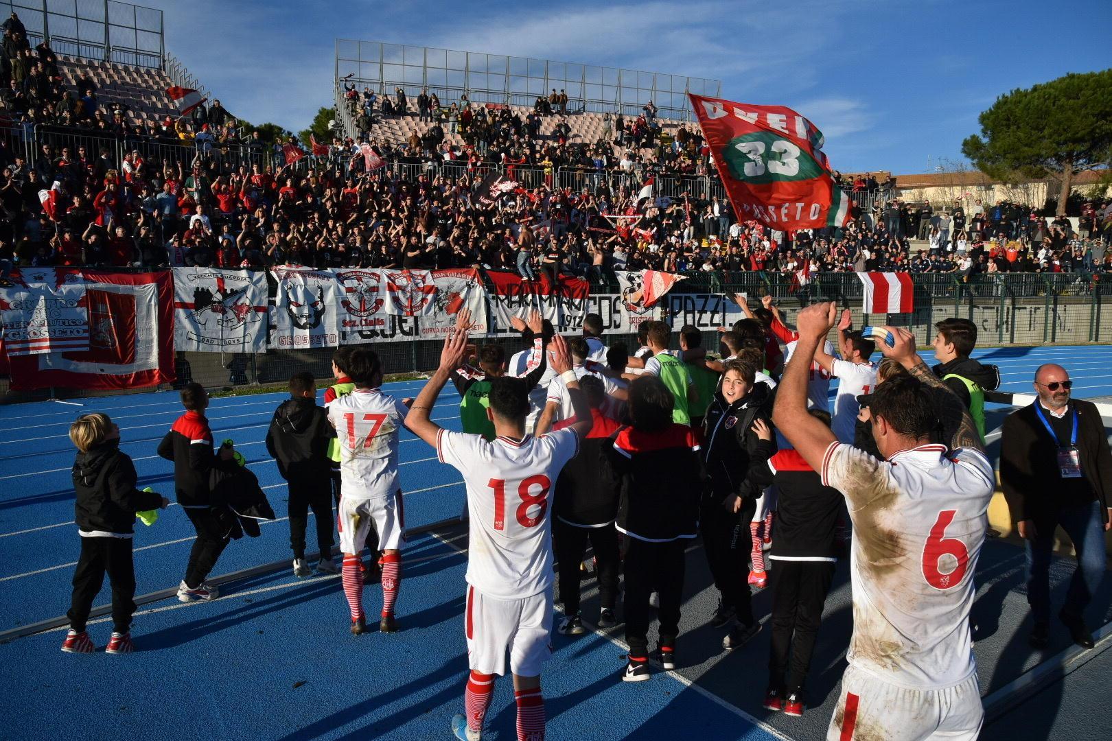 Estasi Grosseto: vittoria e primo posto davanti a 3mila spettatori