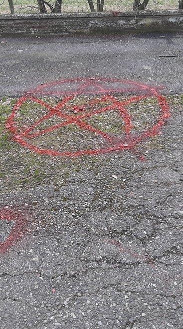 Mirandola, «Riti satanici al parco, animali bruciati e scritte» 