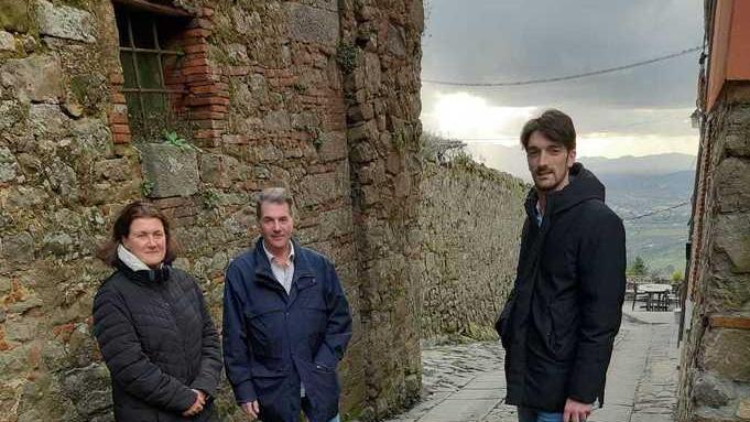 Recuperato l’antico selciato di via di Mezzo a Valgiano