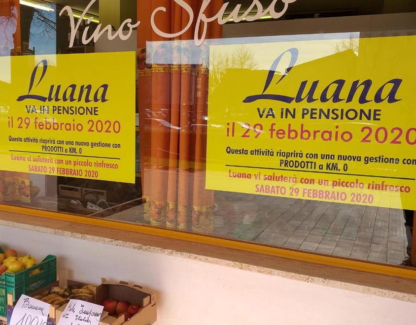 Il saluto di Luana, per quarant’anni nel suo negozio di frutta e verdura 