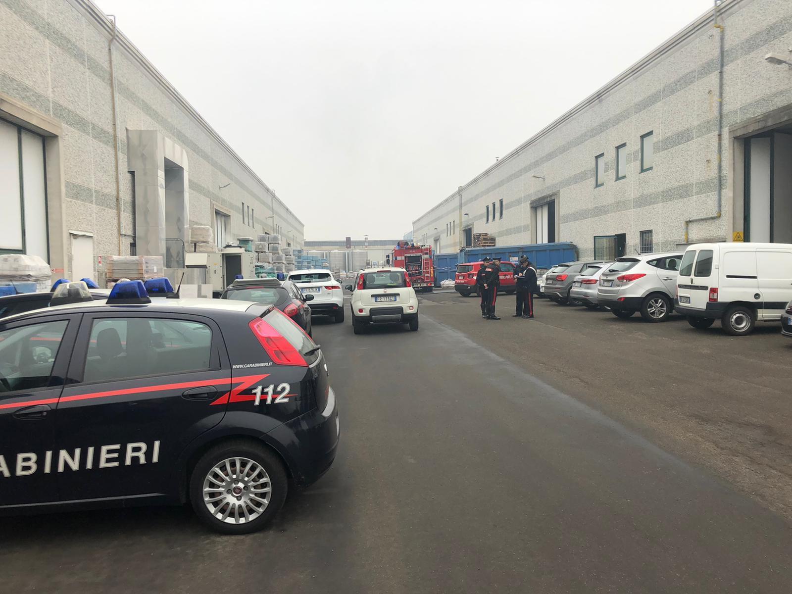 Ubersetto, esplosione al colorificio: ustionato un operaio