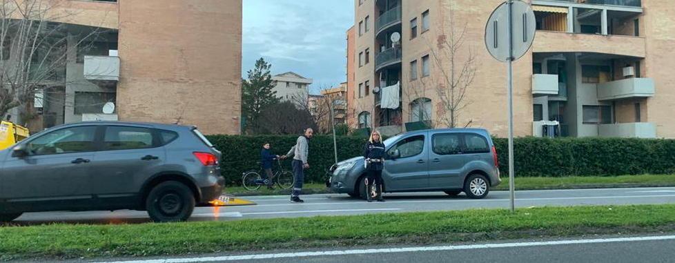 Il padre era alla guida di una Citroen Berlingo 