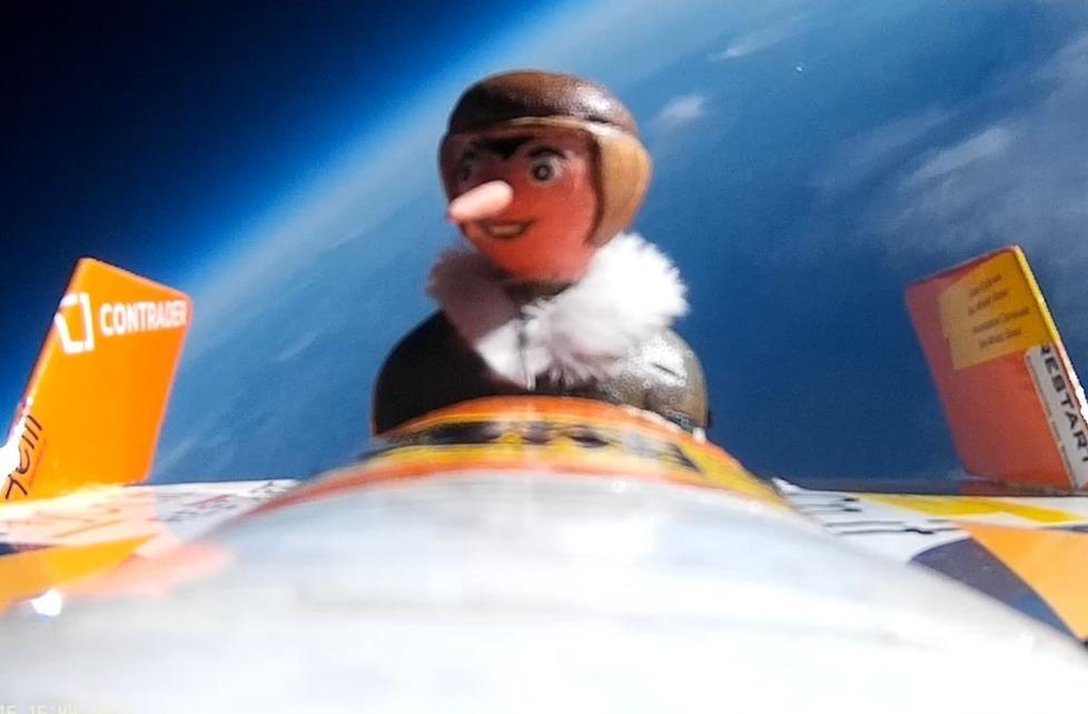 Ecco la prima fotografia di Pinocchio nello spazio