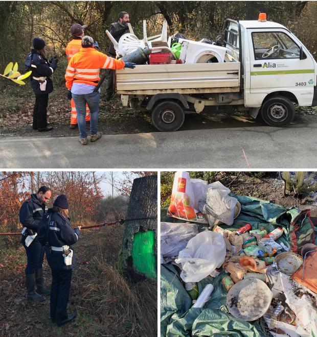 Distrutti decine di bivacchi di pusher alle Cerbaie 