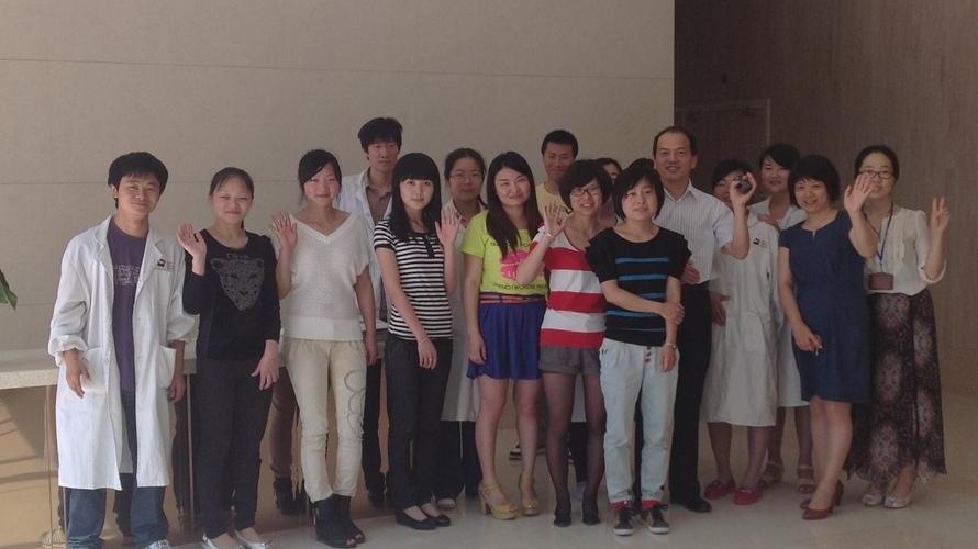 I dipendenti del Gruppo Brachi nella sede di Hangzhou