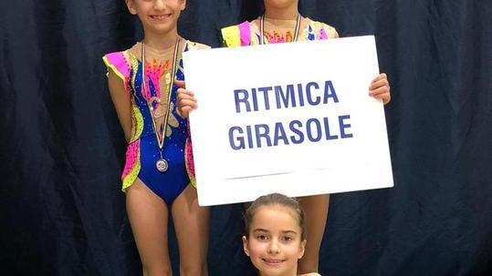Ritmica Girasole in evidenza con le sue giovani promesse