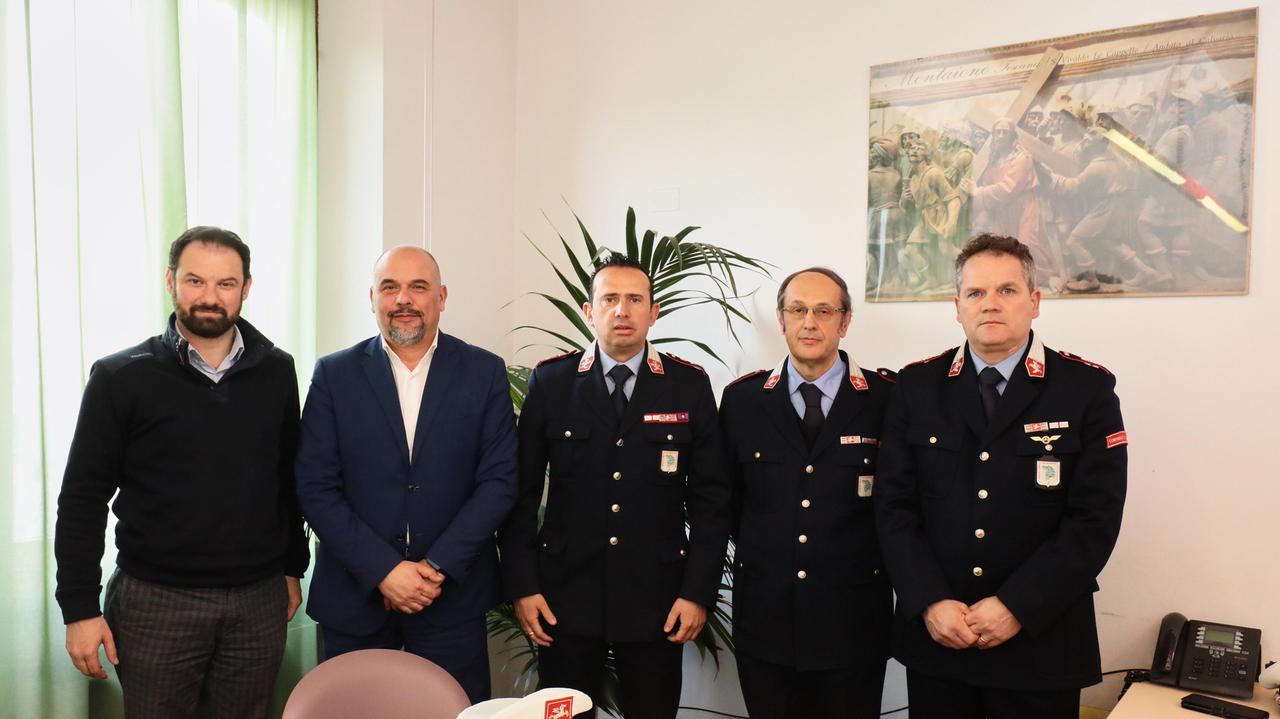 Da sinistra: Alessio Falorni, Paolo Masetti, Massimo Luschi, Alessandro Migliorini e Roberto Dini