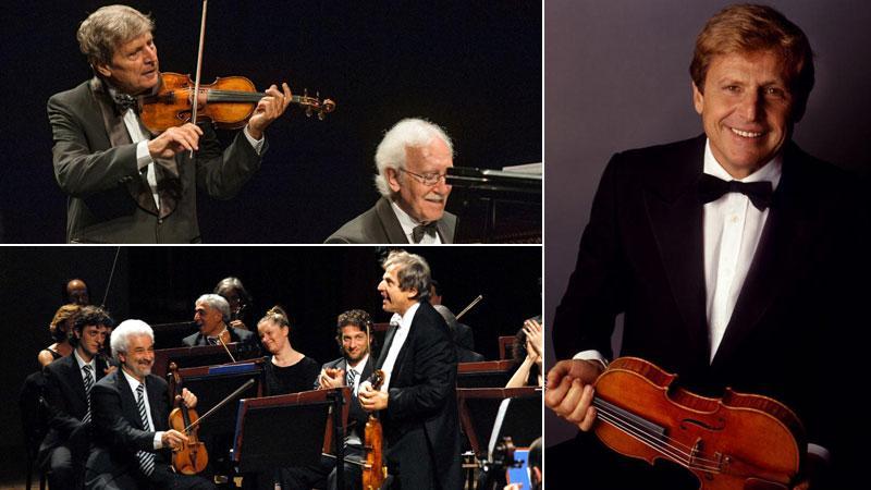 Ughi in concerto con Specchi per il Tan 2014 (Onorati). Il concerto di Uto Ughi al Goldoni con l’Orchestra regionale toscana nel 2008. Uto Ughi con uno dei suoi violini