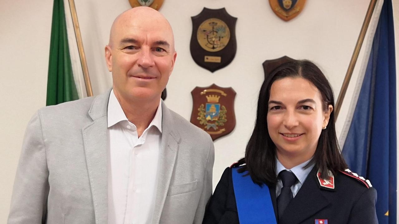 Si è insediata la nuova comandante della municipale di Livorno