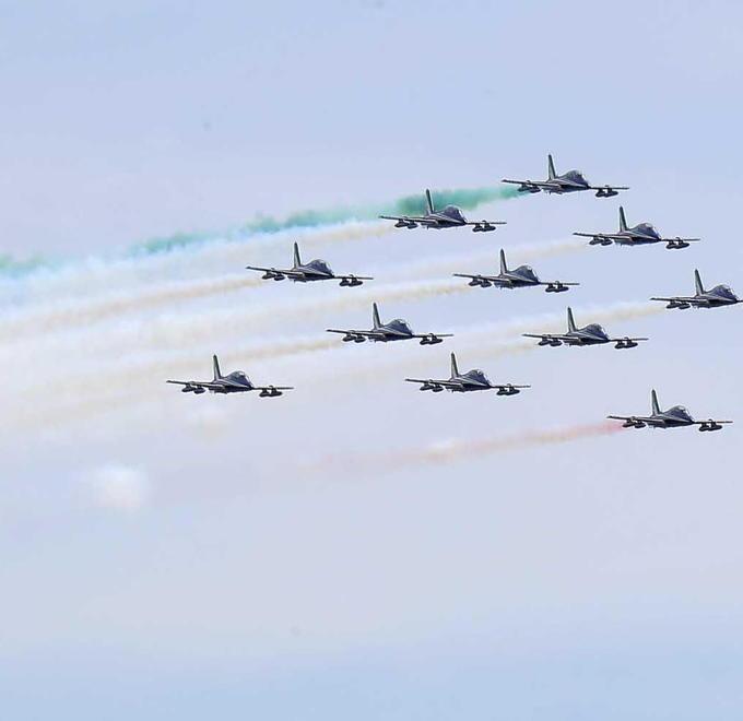 Il 5 luglio arrivano le Frecce Tricolori 