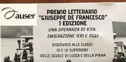 L’Auser organizza un premio letterario rivolto alle scuole 