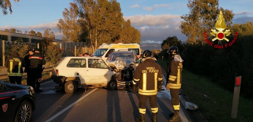 Scontro frontale sulla 446, muore un 40enne di Dolianova