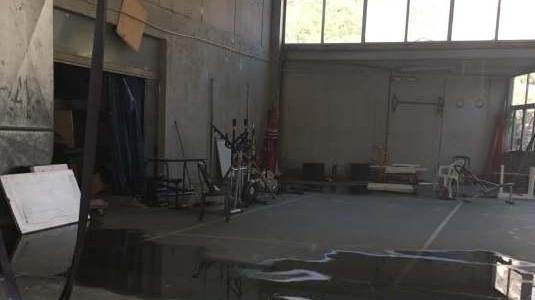 La visita dei vandali nella palestra