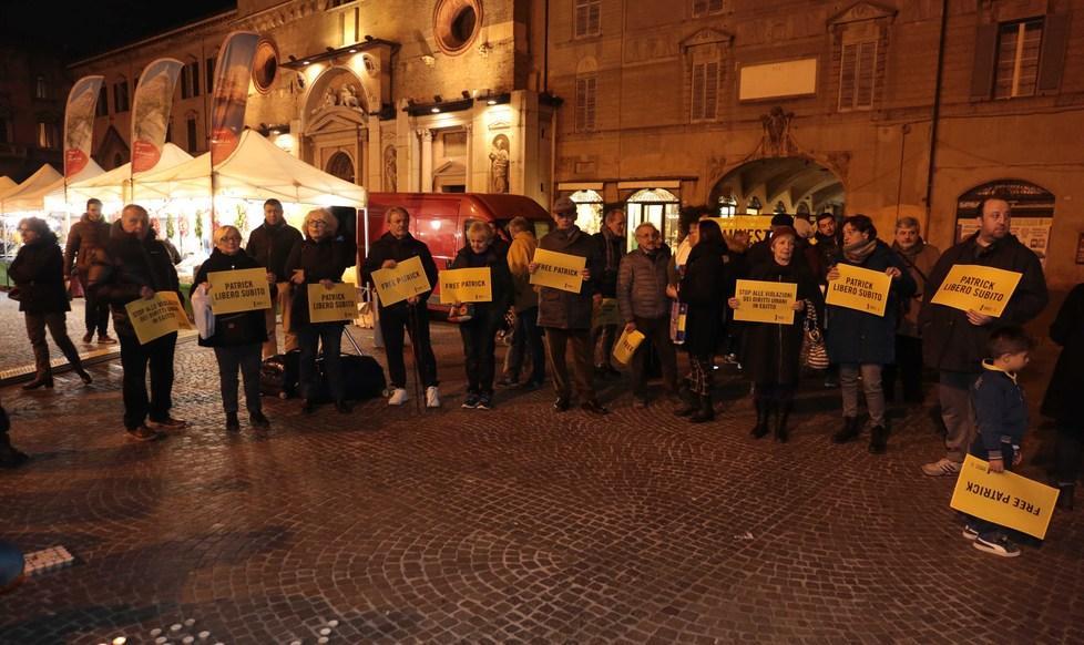 Anche Reggio Emilia in piazza per la libertà di Patrick Zaki 