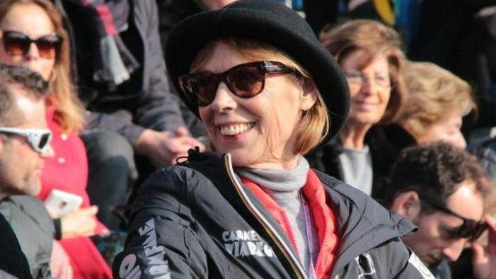 Il labaro di Burlamacco a settembre a Lucca in processione al Volto Santo