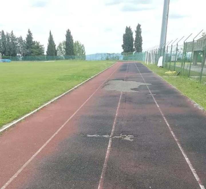 Piano da 223.000 euro per l’impianto d’atletica Santi bussa alla Regione 