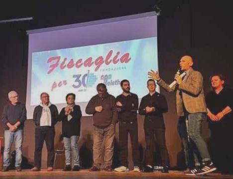 La solidarietà unisce la comunità fiscagliese Donazione a Telethon 