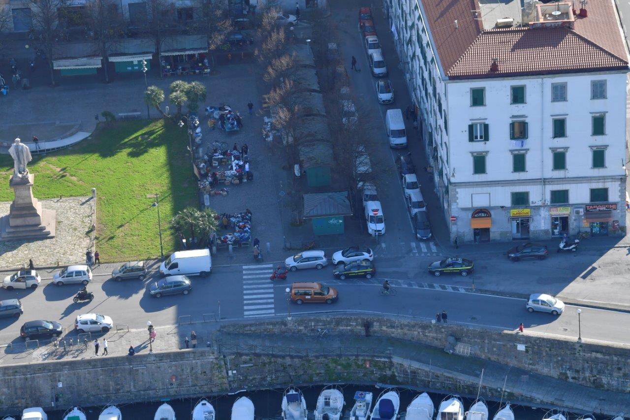 Piazza Garibaldi vista dall'alto