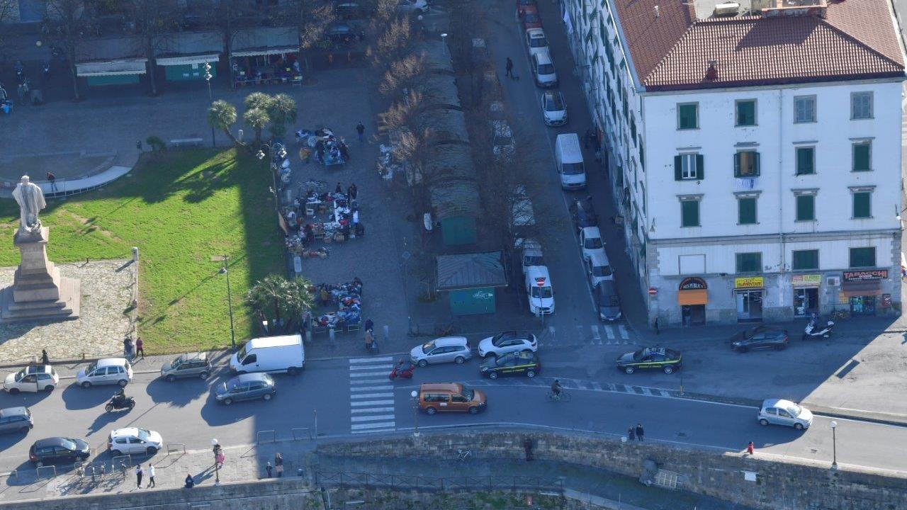 Piazza Garibaldi vista dall'alto