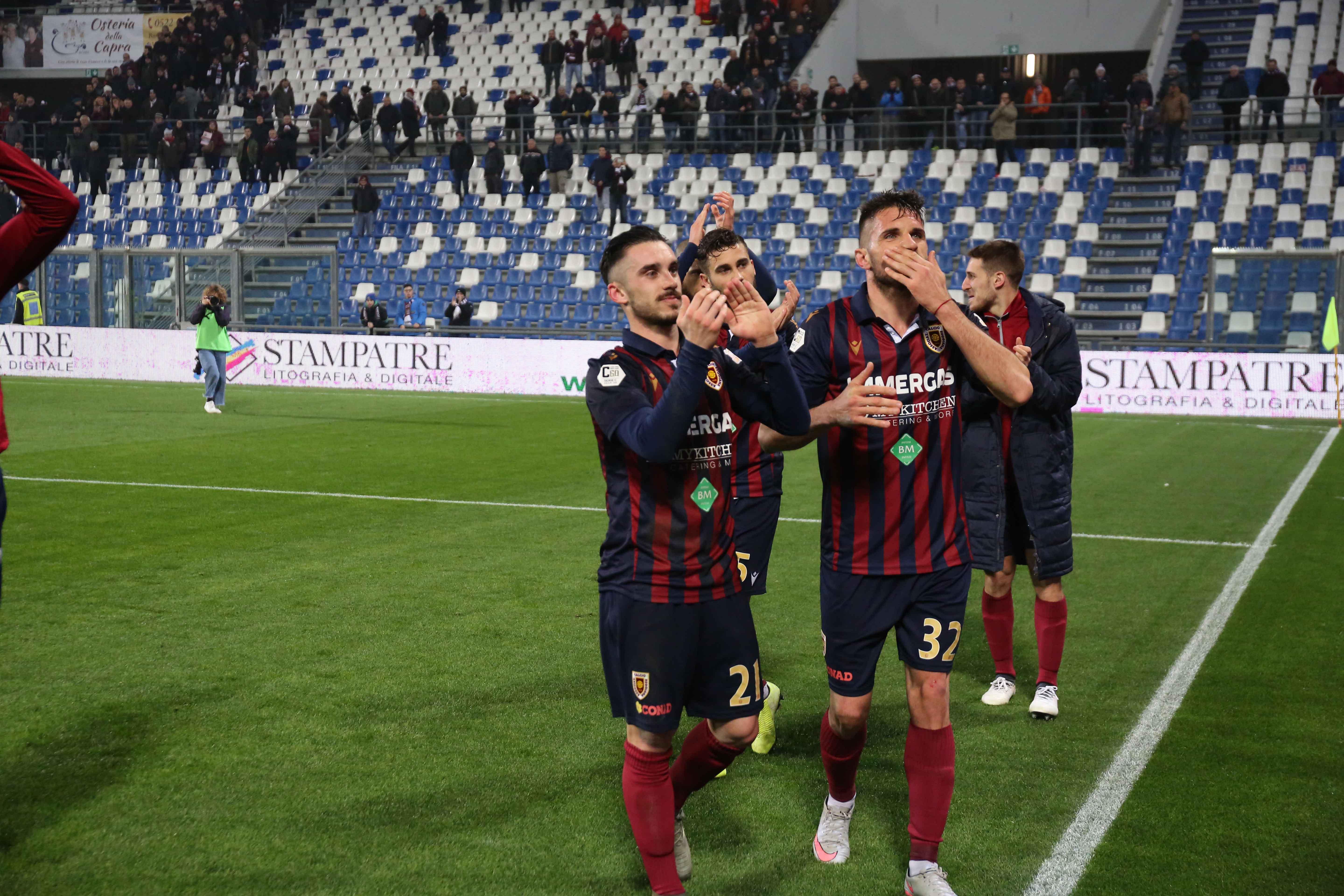 Reggiana a Gubbio per restare in scia al Vicenza