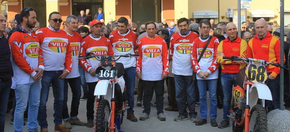 Castelnuovo. Corteo di moto per l’addio al costruttore Francesco Villa 