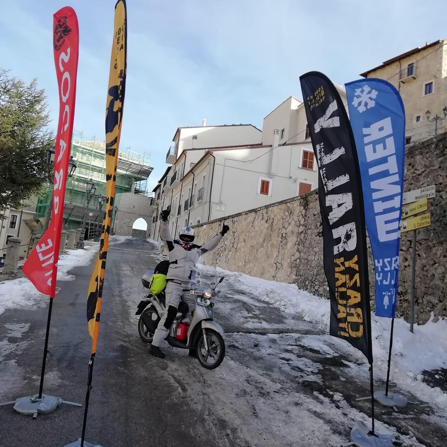 Giovanni Nesti al Crazy Italian Rally Winter