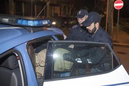 Poliziotti dell’Ufficio controllo del territorio di Montecatini (foto di repertorio)
